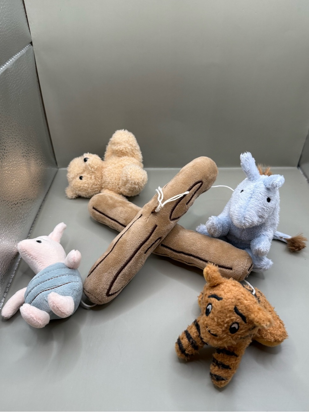 Disney Winnie The Pooh Baby Crib Mobile Plush Loveys